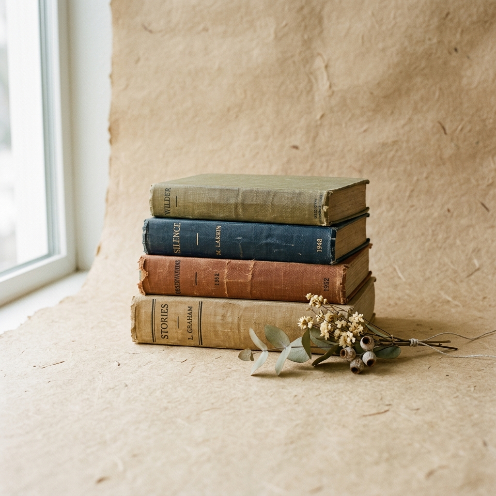 Editorial reading still life